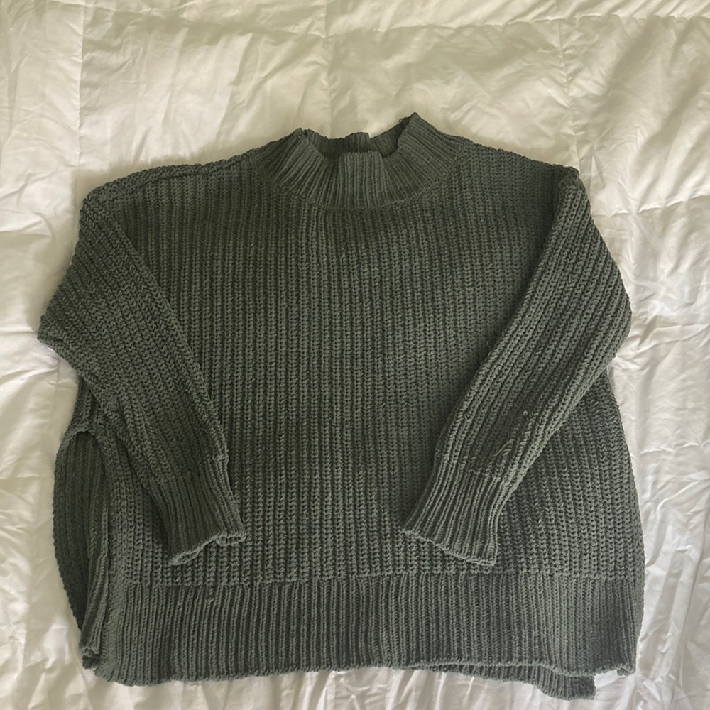 Aerie Oversize Turtleneck Sweater